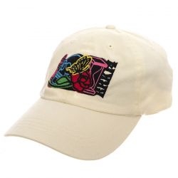 LONDON STORE-Erk14 For London White Cap - Cappellino con Visiera Bianco