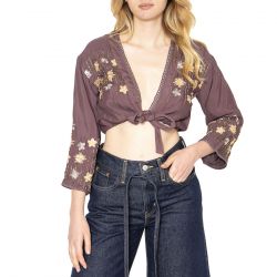 MD'M-2.68.060.07 Jackets Brown - Top Donna Marrone