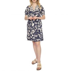 MD'M-2.75.468.36 Dresses Blue White - Abito Donna Blu