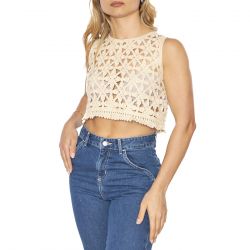 MD'M-Beige Topwear 24609705-101 - Top Donna Beige