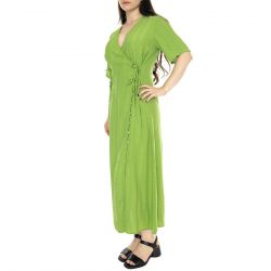 MD'M-MD'M Green Dress - Abito Donna Verde