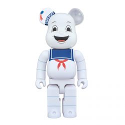 MEDICOM TOY-Bearbrick Stay Puft - White/Blue - Pupazzo Gadget Toy 280mm-400STAY
