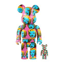 MEDICOM TOY-BE@RBRICK Andy Warhol Marilyn Monroe #2 100% & 400% - Toy Medicom Multicolore
