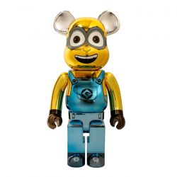 MEDICOM TOY-BE@RBRICK DAVE CHROME Ver. 1000% - Toy Medicom Multicolore