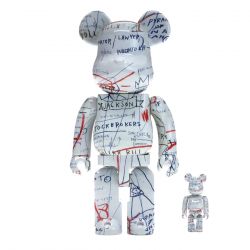 MEDICOM TOY-Be@rbrick Jean-Michel Basquiat #2 100% 400% - Toy Medicom Multicolore