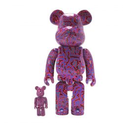 MEDICOM TOY-Medicom Keith Haring #2 Be@rbrick Multi 100% & 400% - Toy Medicom Multicolore