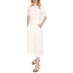 Minimum-Billina 9760 White Dress - Abito Donna Bianco