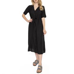 Minimum-Biola 9853 Black Dress - Abito Donna Nero