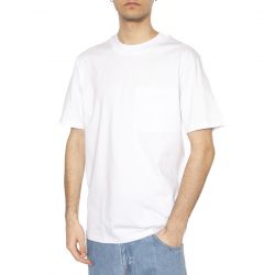 Minimum-Coon 9127 White - Maglietta Girocollo Uomo Bianca