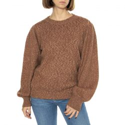 Minimum-Gunnva 9249 Aztec - Maglione Donna Marrone