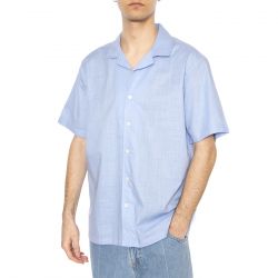 Minimum-Jole 3095 Shirt - Camicia Maniche Corte Uomo Blu