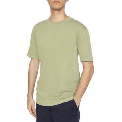 Minimum-Lono Relax Tee 3412 Epsom - Maglietta Girocollo Uomo Verde