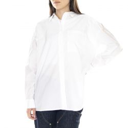 Minimum-W' Luccalis 9558 Shirt Broken White - Camicia Donna Bianca