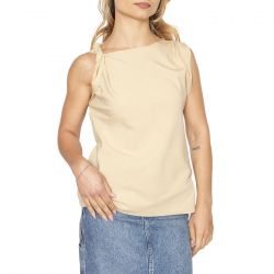 MINIUM-Avianas 3069 Beige Top - Top Donna Beige