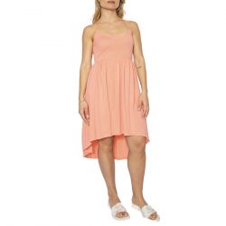 Motel Rocks-Byron Dress Coral - Abito Donna Rosa-MRCBRYONY -CORAL