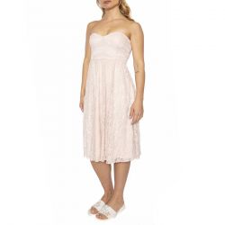Motel Rocks-Pastel Bloom Lace Soft Pink - Abito Donna Rosa-MRCPAST DR13BLO-SFT
