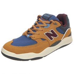 New Balance-M' Scarpa Numeric Skateboarding Tan Leather / Textile Shoes