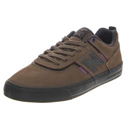 New Balance-Numeric Skateboarding Brown Leather / Textile - Scarpe Profilo Basso Uomo Marroni