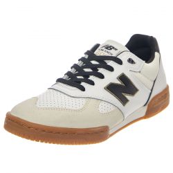 New Balance- Numeric Skateboarding White Leather/Textile - Scarpe Profilo Basso Uomo Bianche