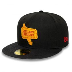 New Era-59 Fifty Beetlejuice Sign - Cappellino con Visiera Nero