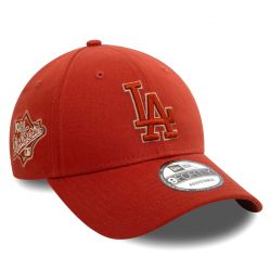 New Era-9Twenty LA Dodgers Sasonal Word Series Red - Cappellino con Visiera Rosso-60580836