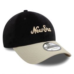New Era-9Twenty New Era Script Cord - Cappellino con Visiera Nero-60580826