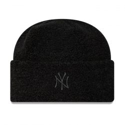 New Era-Berretto New York Yankees Borg Donna Black - Cappellino a Cuffia Beige-60580757