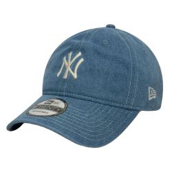 New Era-Denim 9Twenty New York Yankees FDB - Cappellino Denim Jeans Blu