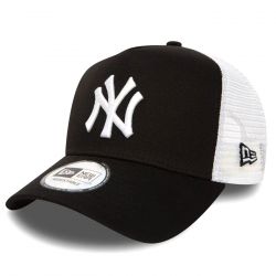 New Era-League Essential 9Forty Ef Trucker New York Yankees Black / White - Cappellino con Visiera Multicolore
