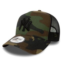New Era-League Essential 9Forty Ef Trucker New York Yankees Wdc / Black - Cappellino con Visiera Multicolore