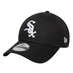New Era-MBL Side Patch 9Forty Chicago White Sox Black - Cappellino Nero