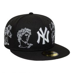 New Era-MLB Mythical 59Fifty New York Yankees Black - Cappellino con Visiera Nero / Multicolore
