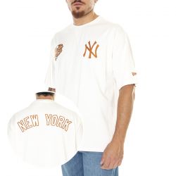 New Era-M's T-shirt oversize New York Yankees World Series Patch-60424316