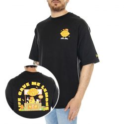 New Era-New Era Fruit Graphic Tee Black - Maglietta Girocollo Uomo Nera-60502631