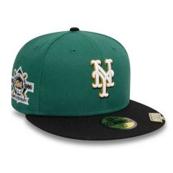 New Era-Visor Clip 59Fifty New York Mets Emg / Black - Cappellino con Visiera Multicolore