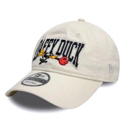 New Era-WB Washed 9Twenty Daffy Buck Ivory / Black - Cappellino con Visiera Biege