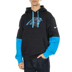 Nike-Nike Club Hoodie Black / Multi - Felpa Uomo Nera