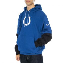 Nike-Nike Club Hoodie Blue - Felpa con Cappuccio Uomo Blu