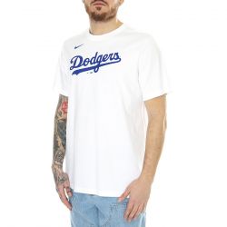 Nike-Nike Wordmark T-Shirt LA Dodgers White