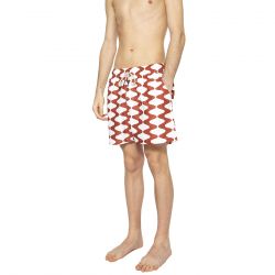 OAS-Big Lauda Swim Shorts - Costume da Bagno Uomo Multicolore