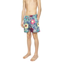 OAS-Darksy Swim Shorts - Costume da Bagno Uomo Multicolore