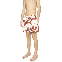 OAS-Russet Puzzlotec Swim Shorts - Costume da Bagno Uomo Multicolore