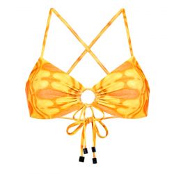 OAS-Sunny Garden Sabbia Bikini Top Assorted - Top Costume da Bagno Donna Multicolore