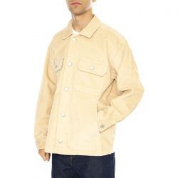 Obey-Benny Cord Shirt Jacket Irish Cream