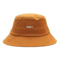 Obey-Bold Twill Bucket Hat Brown - Cappello da Pescatore Marrone