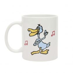 Obey-Dancing Duck Mug White-100630006-WHT