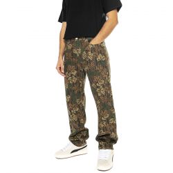 Obey-Hardwork Printed Denim Mulled Basil Multi