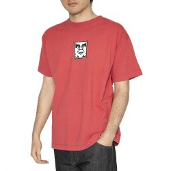 Obey-Icon Heavyweight Tee Red