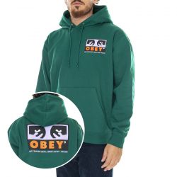 Obey-M' Obey Subvert Premium Hooded Fleece Adventure Green