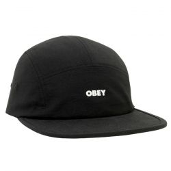 Obey-Obey Bold Tech Camp Cap Black - Cappellino con Visiera Nero